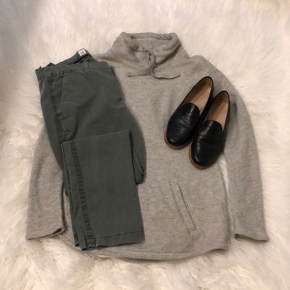 J. Crew Tops - J. Crew Funnel Neck Sweatshirt